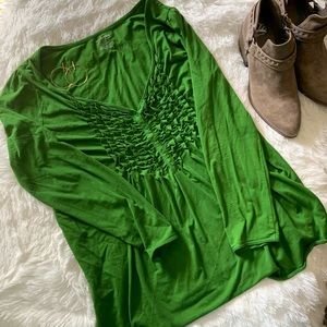 ✅Final SaleGreen StretchKnit 14/16 Lane Bryant